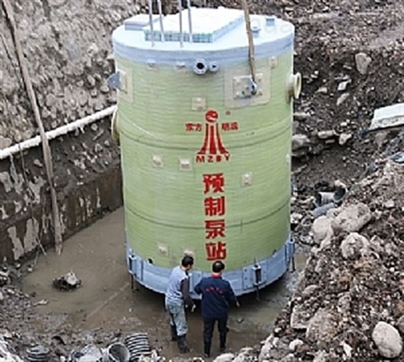 明珠泵业一体化预制泵站雨污水提升智能泵站