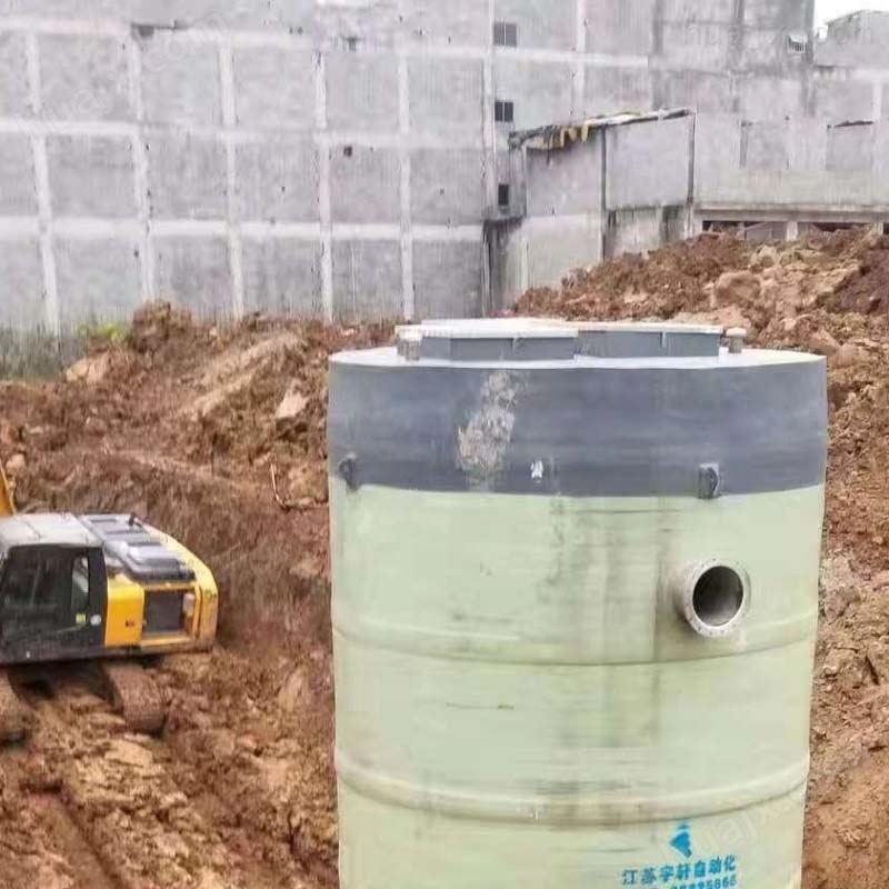 安徽六安一体化污水提升泵站手机操控