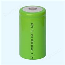 镍氢电池60D8000mAh 1.2V 储能型动力电池组,安全,循环寿命长,低内阻