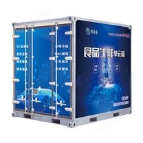 移动冷藏箱 食品生鲜运输单元箱 冷冻冷藏集装箱