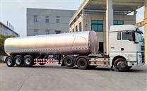 三轴34吨鲜牛奶运输罐车