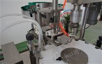 管式液体无菌灌装贴标机生产线