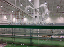 湖北厂房环保喷雾降温工程喷雾加湿系统产品资讯